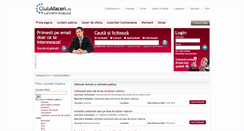 Desktop Screenshot of licitatiipublice.clubafaceri.ro